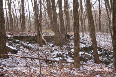 Vernon Depot Signal Tower Ruins