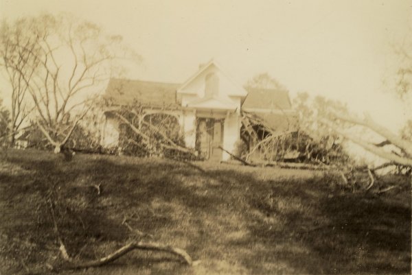 Damage from the 1938 Hurricane