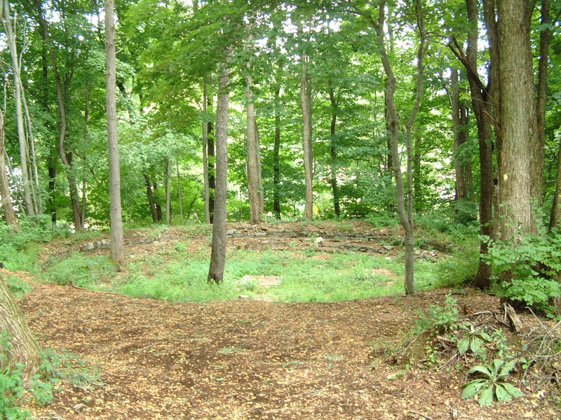 Vernon Depot Turntable Ruins